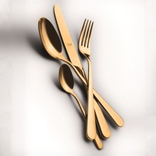 Zestaw sztućców Mepra Stoccolma Ice Oro 24 el. — komplet do serwowania