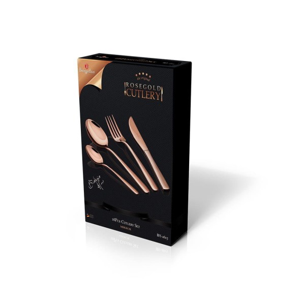 Zestaw sztućców Berlinger Haus Rosegold BH-2615 16 elementów do codziennego użytku przy stole