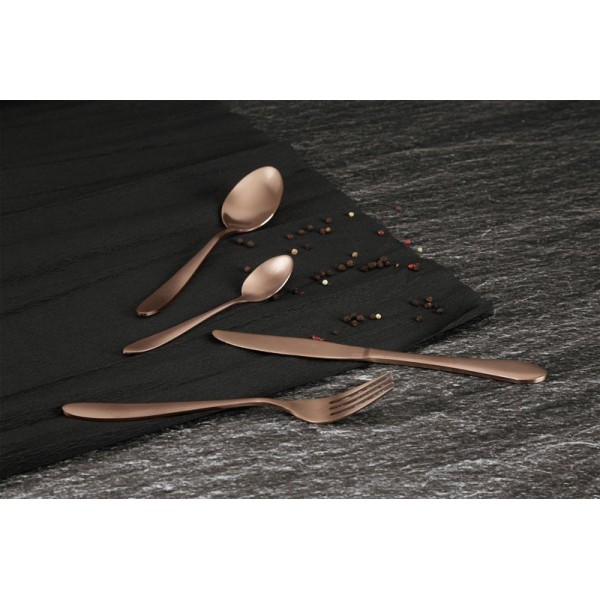 Zestaw sztućców, Berlinger Haus BH-3076 Satyna, 24 elem. Rose Gold