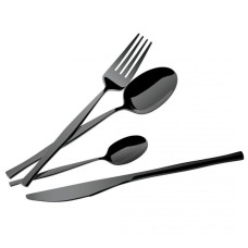 Zestaw sztućców, Berlinger Haus BH-3066, 24 elem. do serwowania połysk Shiny Black