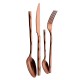 Komplet sztućców Berlinger Haus Rosegold 24-elementowy, błyszczące do eleganckich zastaw stołowych