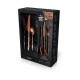 Komplet sztućców Berlinger Haus Rosegold 24-elementowy, błyszczące do eleganckich zastaw stołowych