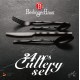 Komplet sztućców Berlinger Haus Black Royal BH-2622, 24 elementy, do serwowania potraw na eleganckie okazje