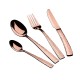 Komplet sztućców Berlinger Haus Rose Gold BH-2617 24 elementy do eleganckiego nakrycia stołu