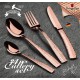 Komplet sztućców Berlinger Haus Rose Gold BH-2617 24 elementy do eleganckiego nakrycia stołu