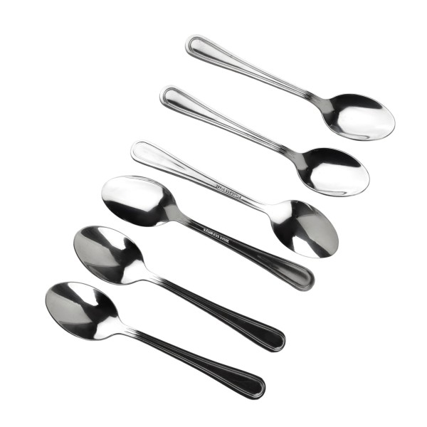 Komplet 6 łyżeczek do herbaty Dahlia Daisy 14 cm – idealne do serwowania napojów