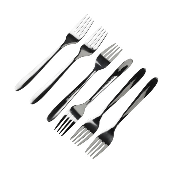 Zestaw widelców ORCHID Komplet 6 sztuk 18,6 cm do serwowania potraw