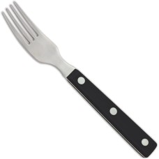 Widelec do steków Steak Basic 90/195 mm czarny do precyzyjnego krojenia mięsa