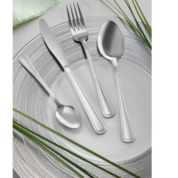 Łyżeczki do latte macchiato Hendi 764268 Kitchen Line ze stali nierdzewnej 198mm 6 sztuk do kawiarni i domu