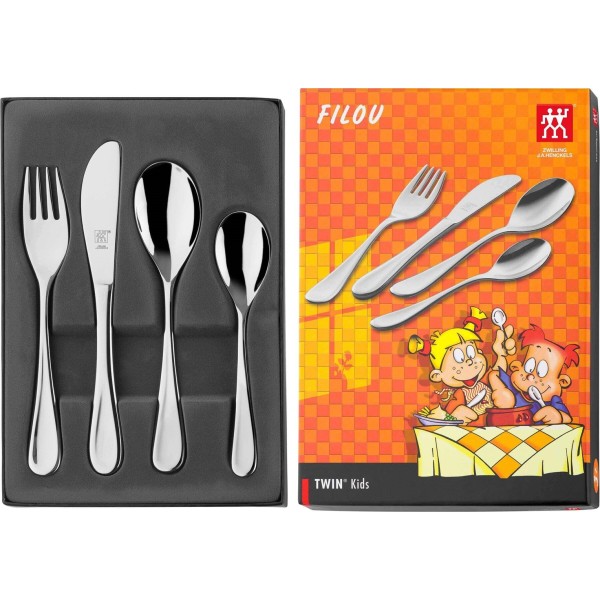 Набір дитячих столових приборів Zwilling Kids Filou для безпечного прийому їжі