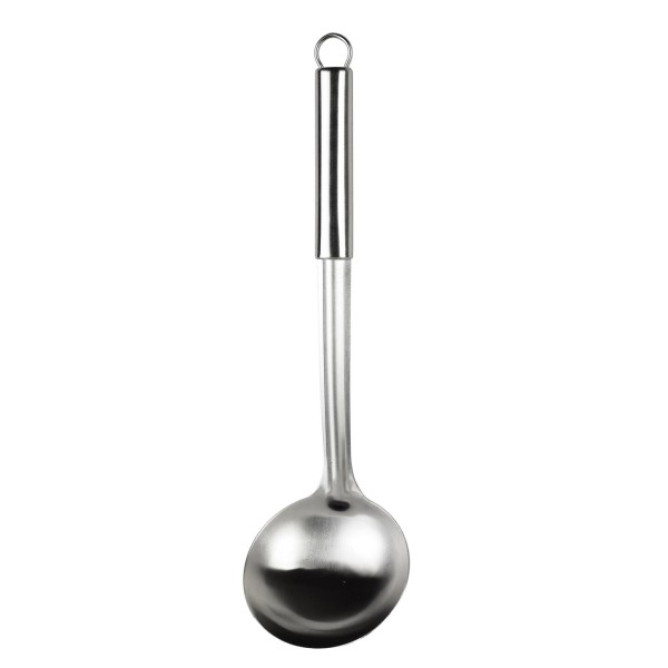 Łyżka do zupy BASIC KITCHEN 34,5 cm - do wygodnego serwowania zup i bulionów