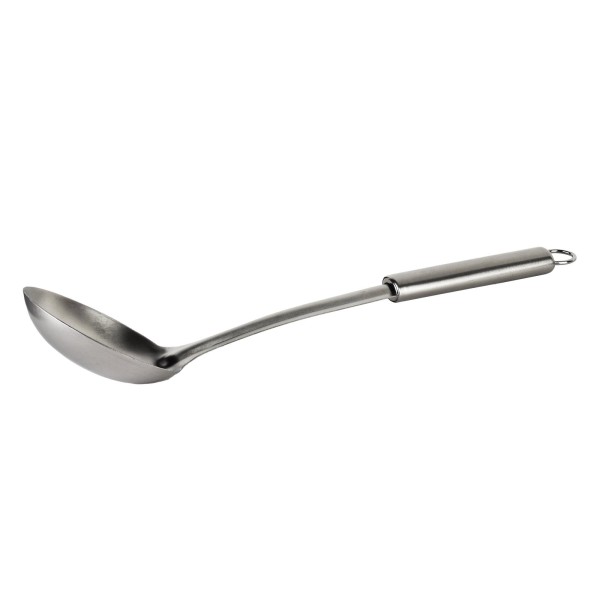 Łyżka do zupy BASIC KITCHEN 34,5 cm - do wygodnego serwowania zup i bulionów