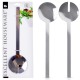 Ложки для сервірування, Excellent Houseware, 2 шт, сталеві срібні, для салатів 139394