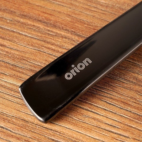 Łyżka do serwowania, Orion 144607, stal nierdzewna, czarna, 25 cm