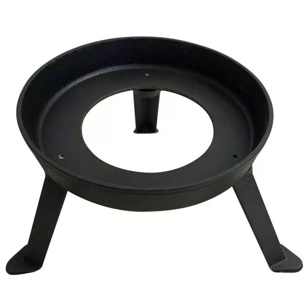 Kociołek Żeliwny Kinghoff KH-1734 Myśliwski 10L z Patelnia Grill 2w1 do Gotowania i Grillowania