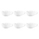 Zestaw filiżanek do herbaty, Seltmann Liberty Dark Rose Hip, 6 x 280 ml, idealny na przyjęcia