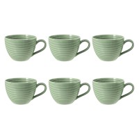 Zestaw 6 filiżanek do kawy Seltmann Beat Color Glaze 260 ml do serwowania espresso
