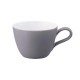 Застава столова, Seltmann Life Fashion Elegant Grey, набір з 6 кавових чашок 240 мл для домашнього затишку