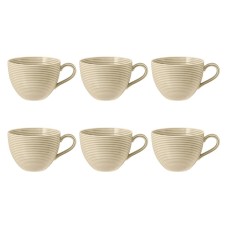 Zestaw filiżanek do kawy SELTMANN Beat Color Glaze 6x350 ml