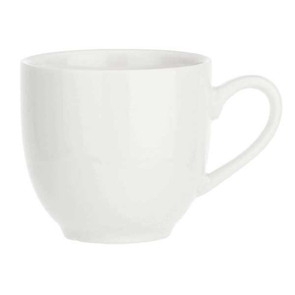 Zestaw filiżanek do kawy La Porcellana Bianca Villadeifiori 85 ml ze spodkiem, idealny do serwowania espresso