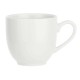 Zestaw filiżanek do kawy La Porcellana Bianca Villadeifiori 85 ml ze spodkiem, idealny do serwowania espresso