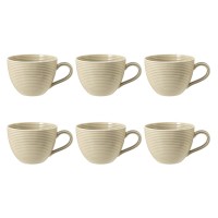 SELTMANN BEAT COLOR GLAZE Набір із 6 кавових чашок 260 мл