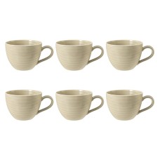 Zestaw filiżanek do kawy Seltmann Beat Color Glaze 260 ml, 6 sztuk