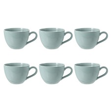 Zestaw filiżanek do kawy Seltmann Beat Color Glaze 6x260 ml idealny na spotkania