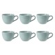 Набір чашок для кави Seltmann Beat Color Glaze, 6 шт, 260 мл, для щоденного користування