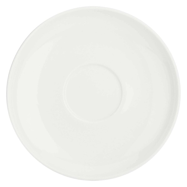 Zestaw filiżanek ze spodkiem La Porcellana Bianca Corte 450 ml do serwowania kawy