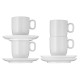 Набір чашок WMF Barista Cafe Creme, 2 шт., для подачі еспресо/десертів