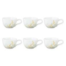 Набір чашок для еспресо Seltmann Meadow Grasses Green, 6 шт, 90 мл для подачі кави