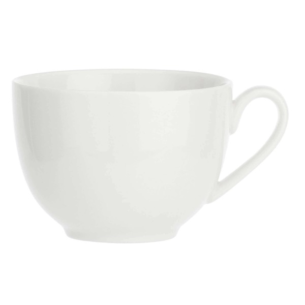 Zestaw filiżanek do herbaty La Porcellana Bianca Corte 6x200 ml ze spodkiem do podania herbaty