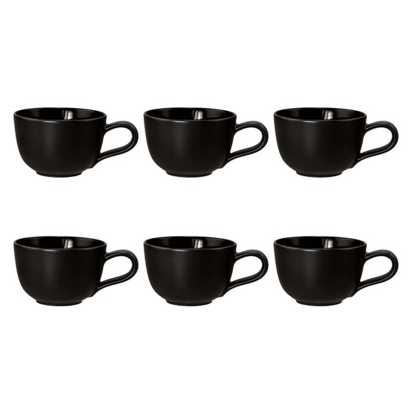 Набір чашок для еспресо Seltmann Liberty Velvet Black 6 шт, 90 мл для кавових пауз