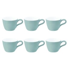 Набір чашок для еспресо Seltmann Life Fashion Green Chic, 6 шт, 90 мл