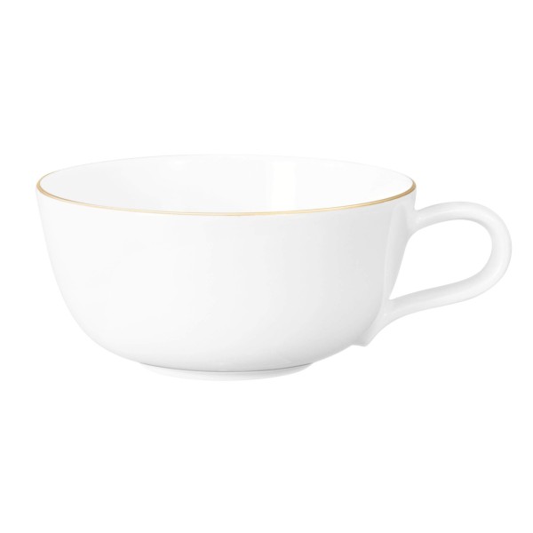 Zestaw 6 filiżanek do herbaty Seltmann Liberty Goldline 280 ml idealny do serwowania naparów