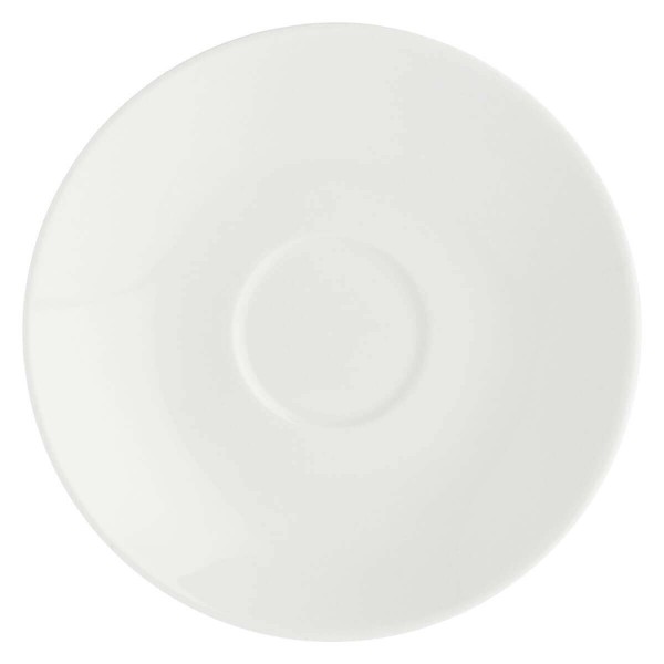 Zestaw filiżanek do kawy La Porcellana Bianca Essenziale 350 ml, 4 sztuki ze spodkiem