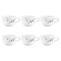 Застава чашок Seltmann Liberty Dark Rose Hip, 6 шт, 380 мл для кави