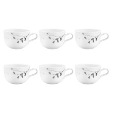 Застава чашок Seltmann Liberty Dark Rose Hip, 6 шт, 380 мл для кави