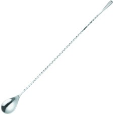 Łyżka barmańska Hendi 596968 długa 380 mm do mieszania koktajli i drinków