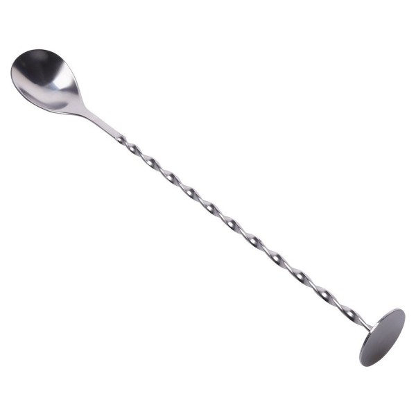 Барна ложка, EXCELLENT HOUSEWARE 259342, довга сталевa 28 см для змішування коктейлів