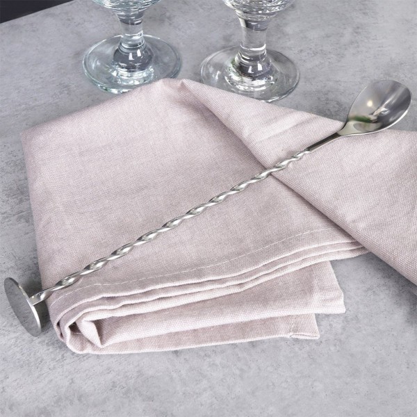 Барна ложка, EXCELLENT HOUSEWARE 259342, довга сталевa 28 см для змішування коктейлів