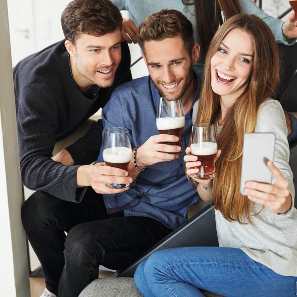 Zestaw szklanek do piwa TAVERNA 2x630 ml