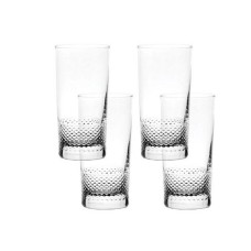 Набір склянок ML, ARNO, 4 шт. — для подачі коктейлів і напоїв, тонке скло