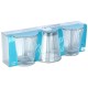 Набір склянок для напоїв EH EXCELLENT HOUSEWARE 139634 (3 шт., 220 мл)