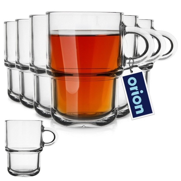 Zestaw szklanek do kawy i herbaty LAV 129673 (6 sztuk, 350 ml)