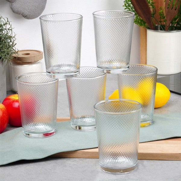 Набір високих склянок EH EXCELLENT HOUSEWARE 139778 (6 шт., 425 мл)