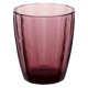 Zestaw szklanek ROSE&TULIPANI Amami 6x320 ml purpurowy do serwowania napojów