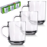 Zestaw szklanek do kawy i herbaty EH EXCELLENT HOUSEWARE 139421 (3 sztuki, 230 ml)