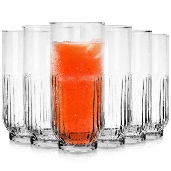 Високі склянки для напоїв Orion 145106 (6 шт., 380 мл)